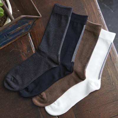 ふるさと納税 広陵町 HARUSAKU バックヘリンボーンソックス 5足セット (25cm〜27cm) |  | 01