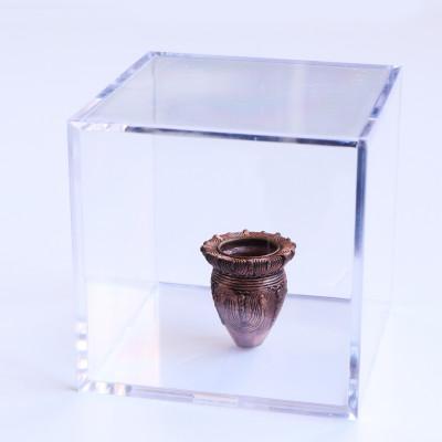 ふるさと納税 山梨県 【Do_goods】縄文時代の造形美を現代に　純銅製の大型深鉢形土器ミニオブジェ　659-298 |  | 03