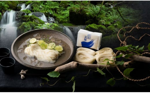 
            清流素麺（４袋入り）《南砺の逸品》
          