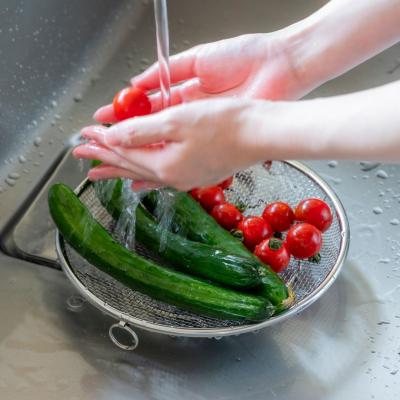 ふるさと納税 三条市 すっきり暮らす盆ざる22cm 持ち上げフック付き 燕三条製 ビーワーススタイル 【010S834】 |  | 03