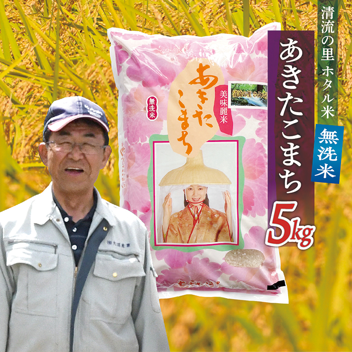 令和7年産 【無洗米】最上町産 あきたこまち 5kg×1袋