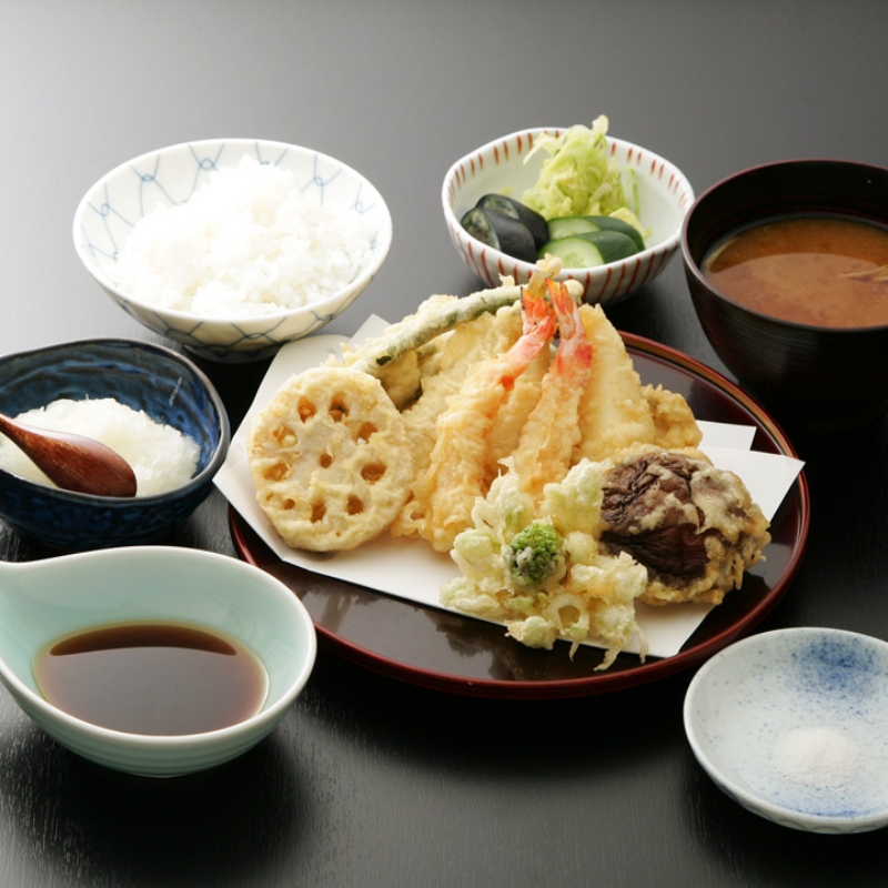 【天寿々】天ぷらとお食事コースチケット＜ペア＞