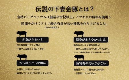 下妻金豚のロース生姜焼き　約720g（120g×6パック）　自社農場生産　【 豚肉 生姜焼き おかず 生姜焼き 惣菜 生姜焼き ブタ 生姜焼き 豚にく 生姜焼き しょうが 生姜焼き 冷凍 真空パック 