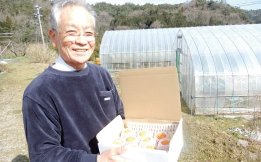 とっさんが丁寧に育てました。ぜひご賞味ください。