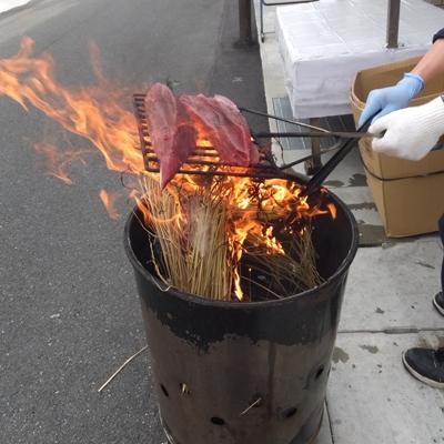 ふるさと納税 香美市 【高知県産】本カツオわら焼きたたきセット(400〜600g×2節) |  | 01