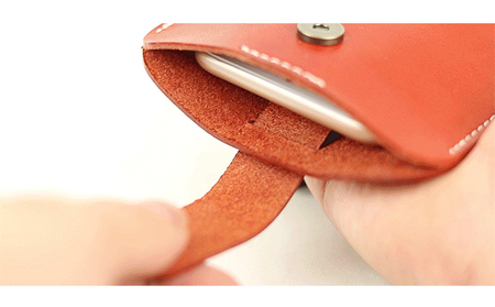 Native Creation スマートフォンケース NC3709 全8色 栃木レザー【納期1～3カ月】 雑貨 日用品 ファッション小物  【BROWN】