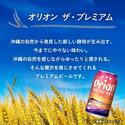 【毎月定期便】毎月届く楽しみ!オリオンビール ザ・プレミアム 350ml×24本全12回【4074838】