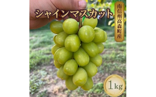 
                  シャインマスカット 1kg(2房)
                