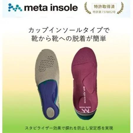 マドラスmetaインソール【リカバリーインソール】ZPMETA-CS WIN 24.0～25.0【1601245】