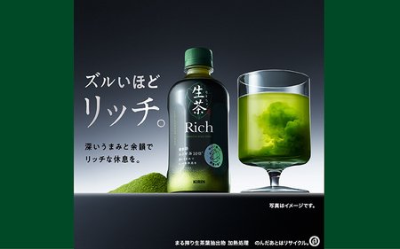 【定期便12回】キリン 生茶 リッチ 400ml × 24本