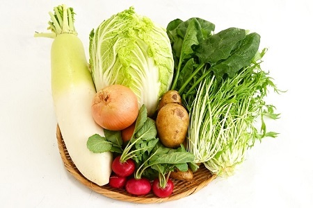 【3回定期便】 京丹波 旬菜セット スモール 6～8品目【 野菜定期便 】