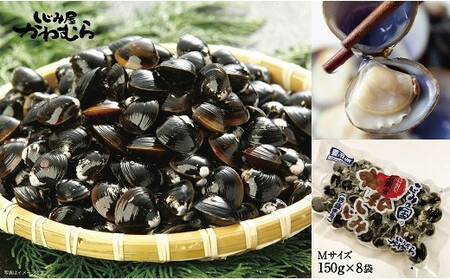 宍道湖産 冷凍 大和 しじみ Mサイズ 1.2kg (150g×8袋)｜しじみ 