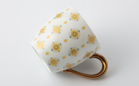 【有田焼】【其泉】くだものシリーズ れもん マグカップ / 佐賀県 / 株式会社賞美堂本店 [41APAQ010]