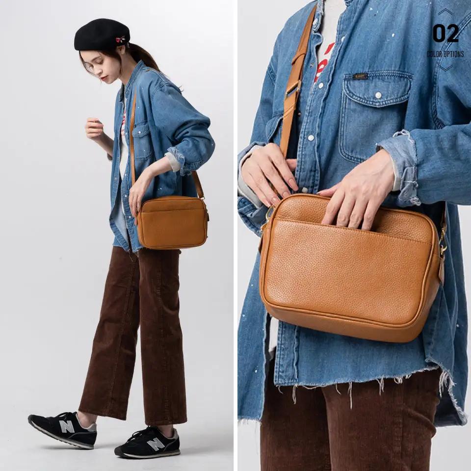ブラウン MURA ショルダーバッグ レディース｜ショルダー