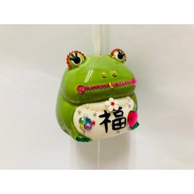 ふるさと納税 中間市 風鈴デコガエル