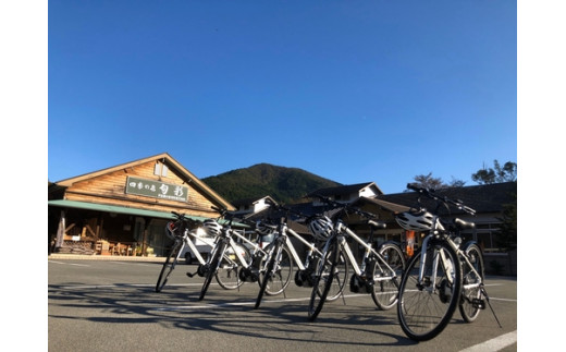 
E-bike　レンタル　(6時間）／地域活性化協議会　ふるさと納税　サイクリング　アウトドア　三重県　大紀町
