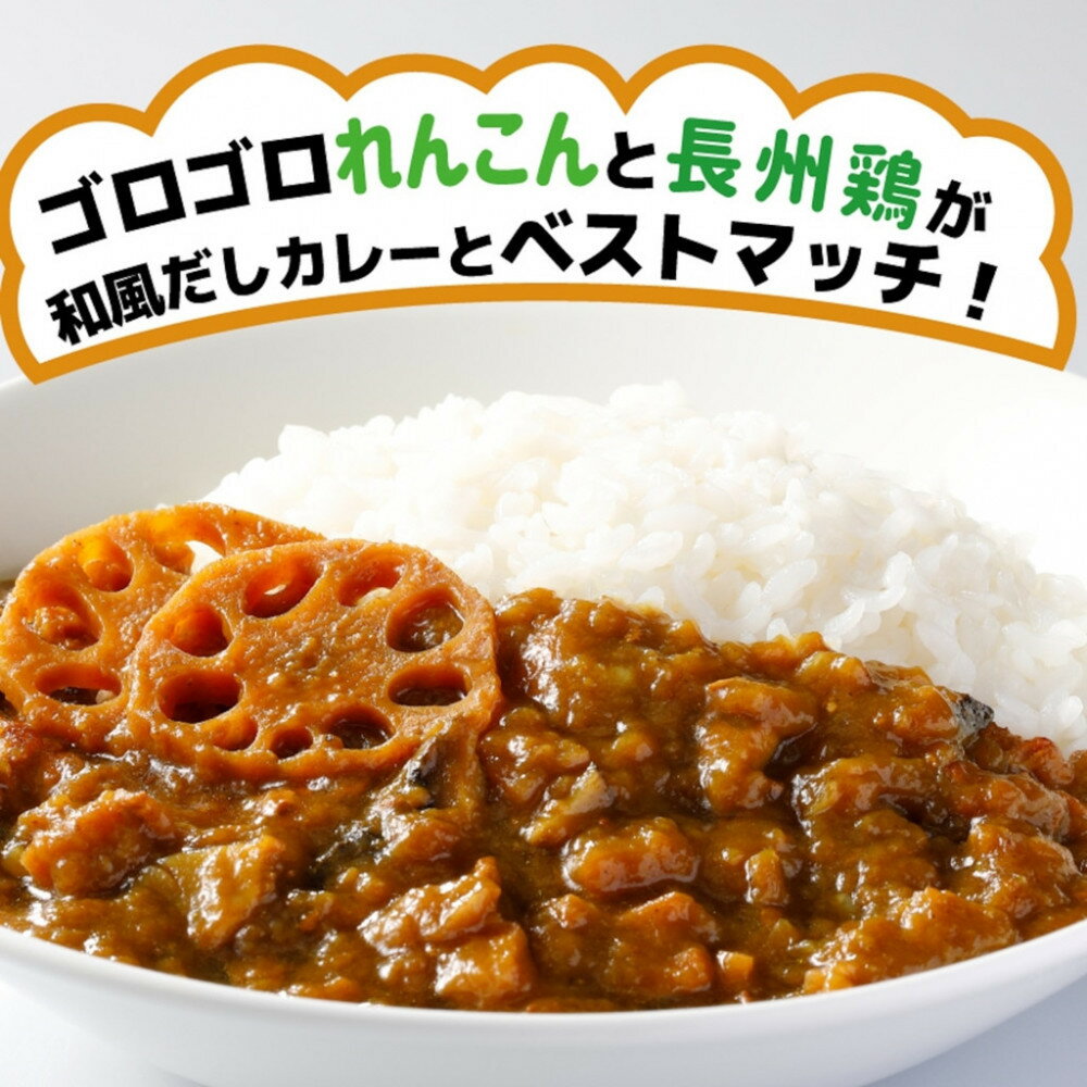 【ふるさと納税】池本食品 岩国蓮根和風カレー甘口5食セット