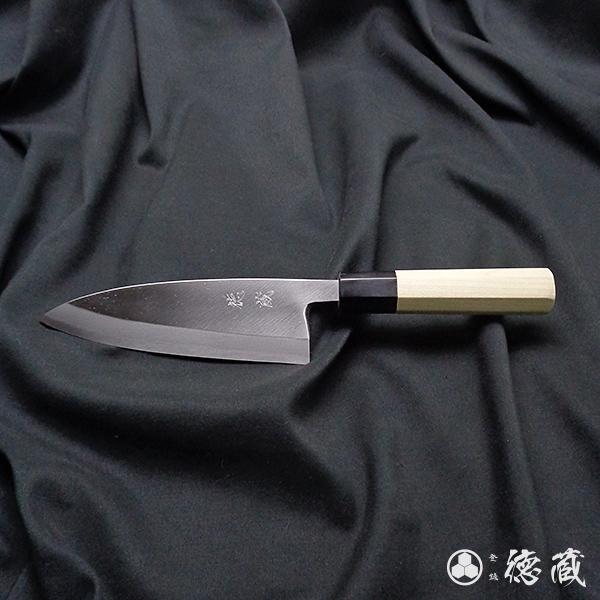 【ふるさと納税】土佐打ち刃物 左片刃 出刃包丁 150mm | 白紙2号 朴八角柄 徳蔵オリジナル【32046】 【グレイジア株式会社】 [ATAC132]