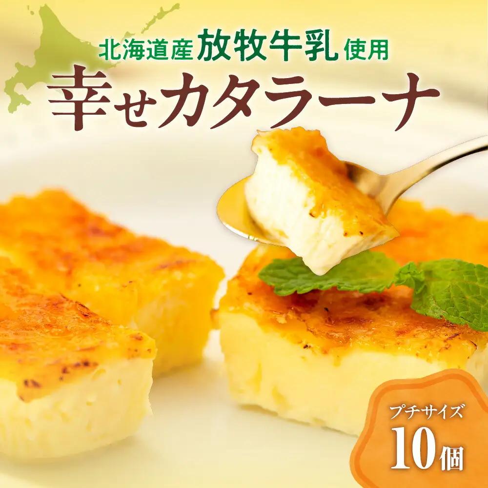 北海道産の放牧牛乳がおいしさの秘密！幸せカタラーナ（10個） | スイーツ カタラーナ アイス プリン 北海道 札幌市