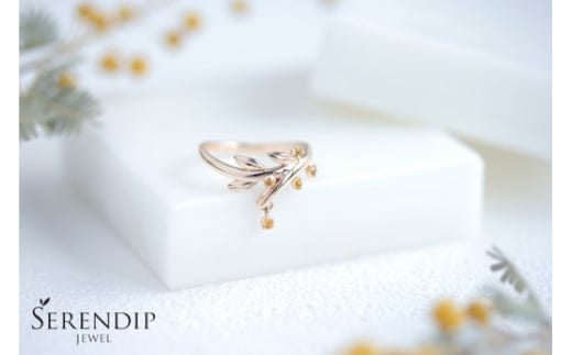 
            Mimosa K10 シトリン Pinky Ring レディース ジュエリー アクセサリー【1号～9号】 指輪 ゆびわ ピンキー りんぐ ring レディース シンプル 一点もの おしゃれ かわいい プレゼント ギフト 食べ物以外 SERENDIPJEWEL 株式会社菜畑 神奈川 湘南 藤沢
          