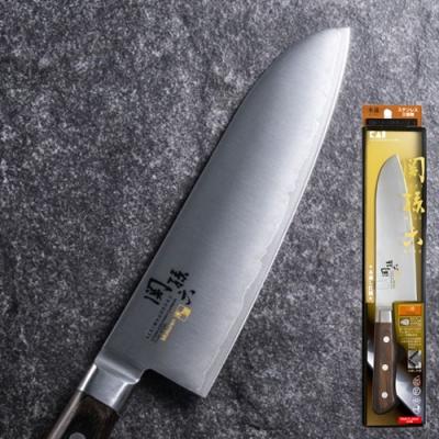 ふるさと納税 関市 H23-06 &lt;湿式砥石を使用した本格刃付&gt; ◇貝印 関孫六 木蓮 三徳 165mm