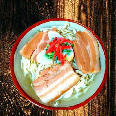 ふるさと納税 与那原町 三枚肉そば(細麺・大盛り3食セット)沖縄そば |  | 01