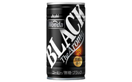 ワンダモーニングショット ブラック缶185g 30本 (1ケース)