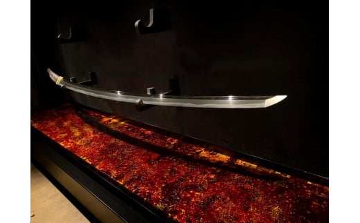 刀箱（箔漆 紅葉）