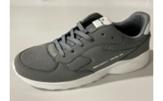 「BODY WILD」婦人用　スニーカー　 BLS 5575　（グレー／24.5cm）