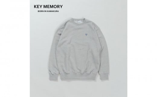 《2》【KEYMEMORY 鎌倉】KEY MEMORYスウェットaw24 GRAY