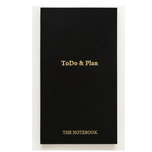 SZ0279　ToDo＆Plan　タスク管理ノート A5 スリム【ブラック】