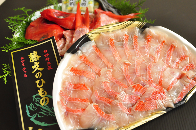 藤文の「金目鯛しゃぶしゃぶセット」