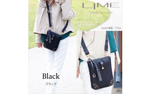
                  LIME(ライム）　撥水ナイロンスマートポーチ【ご希望のお色をお選びください】
                