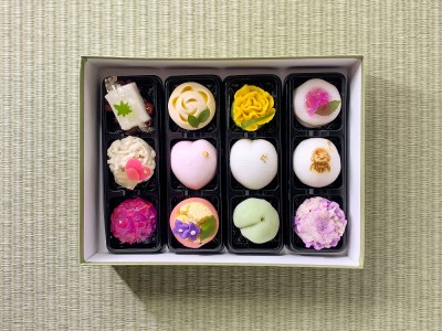 和菓子 【先行予約】父の日 ギフト 上生菓子 12個セット 贈答用 箱入り【2026年6月10日発送予定】富士夢和菓子 スイーツ