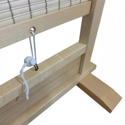 ふるさと納税 富田林市 土肥家具工芸の衝立 木簾88タイプ ナチュラルxナチュラル 天然木無垢材のインテリア家具 |  | 03