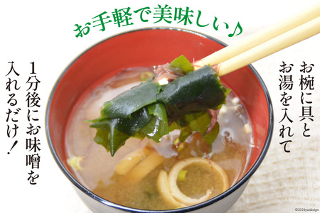 三陸漁師のわかめ汁 1袋4食×2セット わかめ 