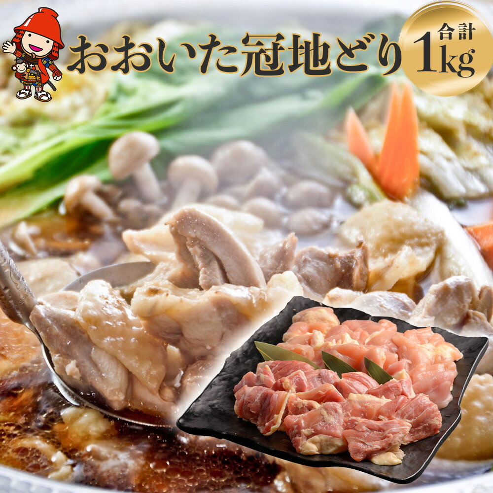 【ふるさと納税】【数量限定】 おおいた冠地どりセット 合計1kg もも肉 むね肉 各500g | 小分け パック ブランド地鶏 地鶏 鶏 鶏肉 お肉 肉 おにく にく チキン 食べ比べ セット 大分県産 九州産 国産 冷凍 大分県 中津市 送料無料