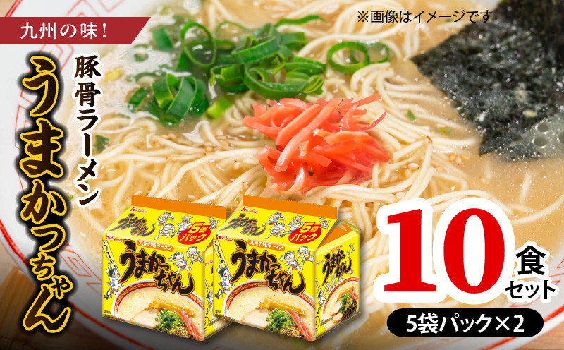
            豚骨ラーメン　うまかっちゃん10食セット（5袋パック×2セット） PC7206
          