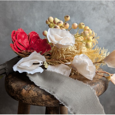 アーティフィシャルフラワーのオリジナルスワッグ(約35～40センチ)　エース造花ポップセンター