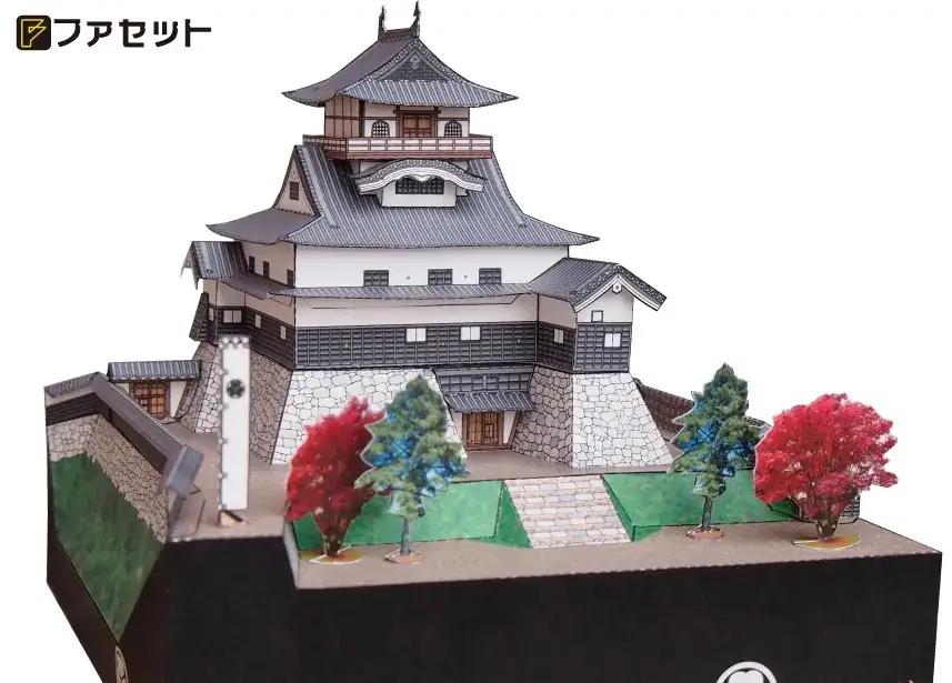 1257 国宝 犬山城ペーパークラフト