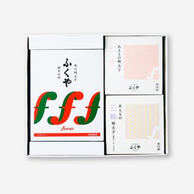 ふるさと納税 新宮町 九州・博多の味.明太子発祥のふくや「楽セット」【辛子明太子】.AC170 |  | 02