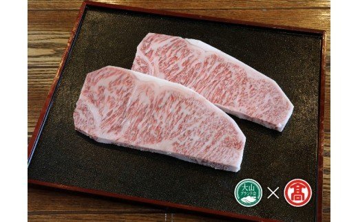 【ふるさと納税】HANAFUSA 鳥取和牛 特選ロースステーキ用 200g×2枚 計400g 冷凍（大山ブランド会）【73-AC10】はなふさ精肉店 肉 和牛 牛肉 国産 鳥取県産 ご当地 高級 高級肉 ステーキ用 お取り寄せ グルメ 鳥取県 米子市 送料無料