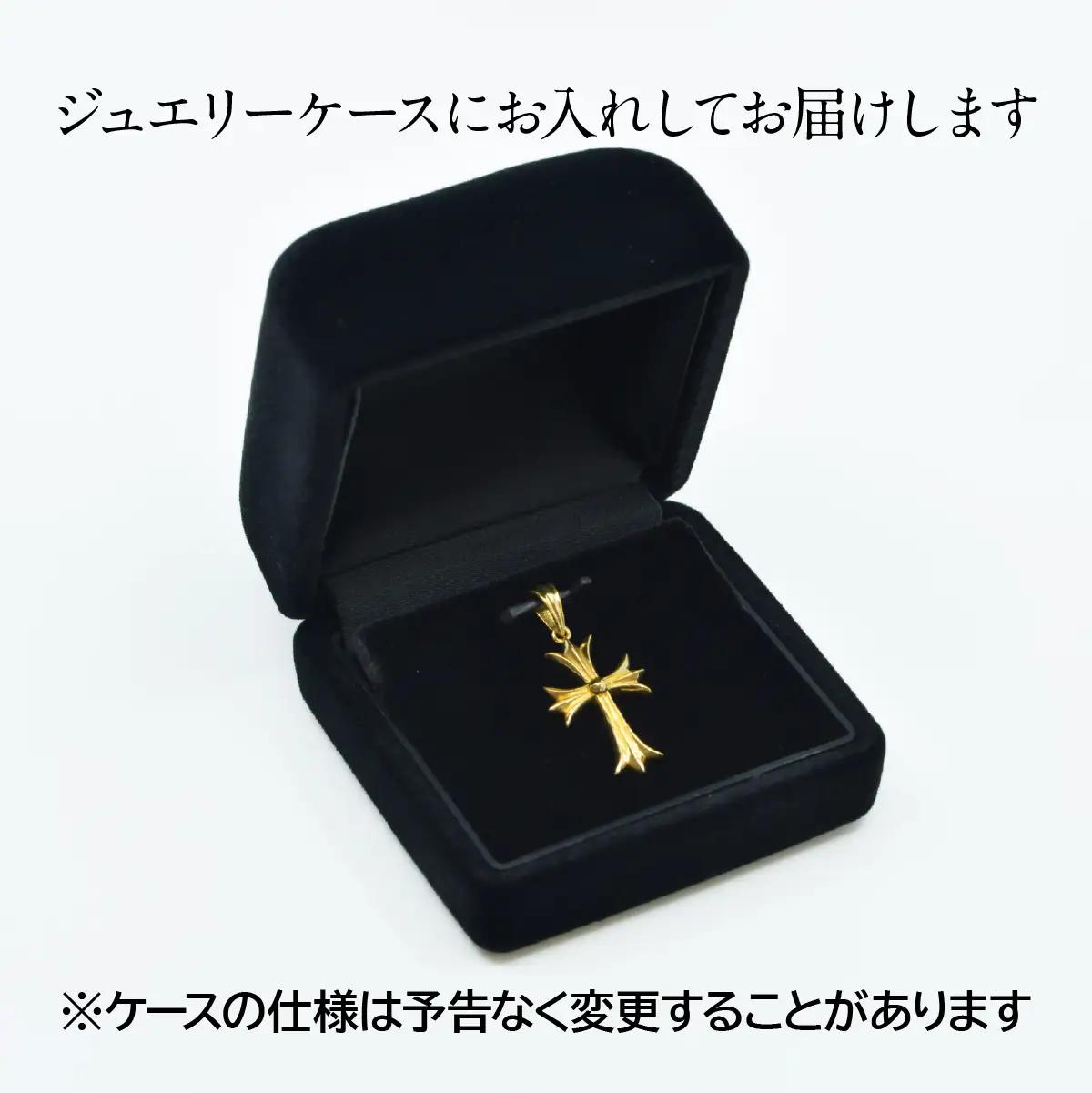 純金製(Ｋ２４) ミニクロスペンダント ALPBK167