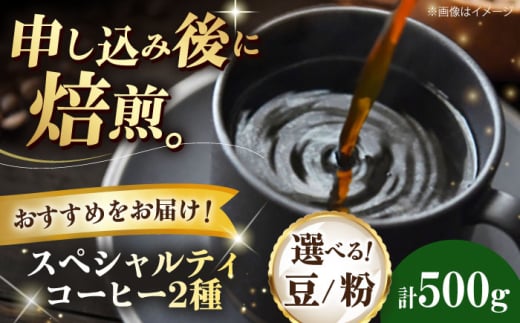 【豆】 スペシャルティコーヒー おすすめ2種セット 各250g 珈琲 コーヒー豆 コーヒー粉 コーヒー ドリップ ドリップ珈琲 飲料 愛媛県大洲市/株式会社日珈 [AGCU027-2] お正月 クリスマス