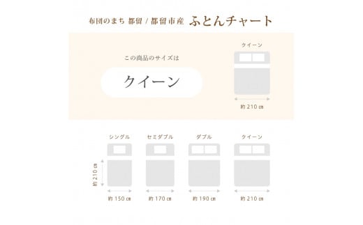 羽毛布団【イングランド産ホワイトダウン93%】羽毛掛け布団 220×210cm クィーン【ダウンパワー370】 羽毛　ダウン　布団　ふとん　クイーン