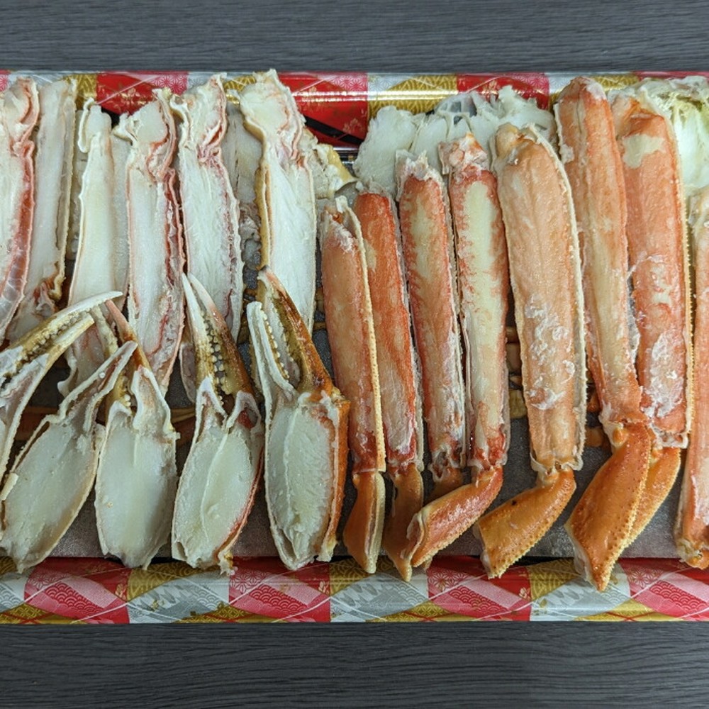 18-129 【お中元】ボイル本ずわいがにハーフポーション(総重量　約900ｇ前後)