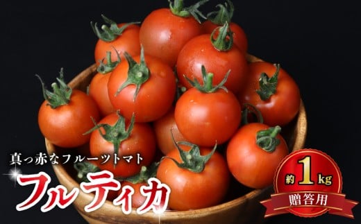 【 贈答用 】 真っ赤な フルーツ トマト 約 1kg 高糖度 フルーツトマト 甘い 期間限定 ジューシー 濃厚 旬 野菜 夏野菜 フルティカ 中玉 トマト ミニトマト より 大きい 人気 おすすめ ご褒美 サラダ お弁当 送料無料 産地直送 千葉県 旭市 株式会社 はなわ農園 hnw003