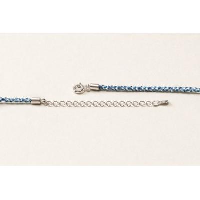 ふるさと納税 西予市 <真珠とシルクのネックレス8.0mm　ブルー>　パール　ジュエリー　アクセサリー　ファッション |  | 02
