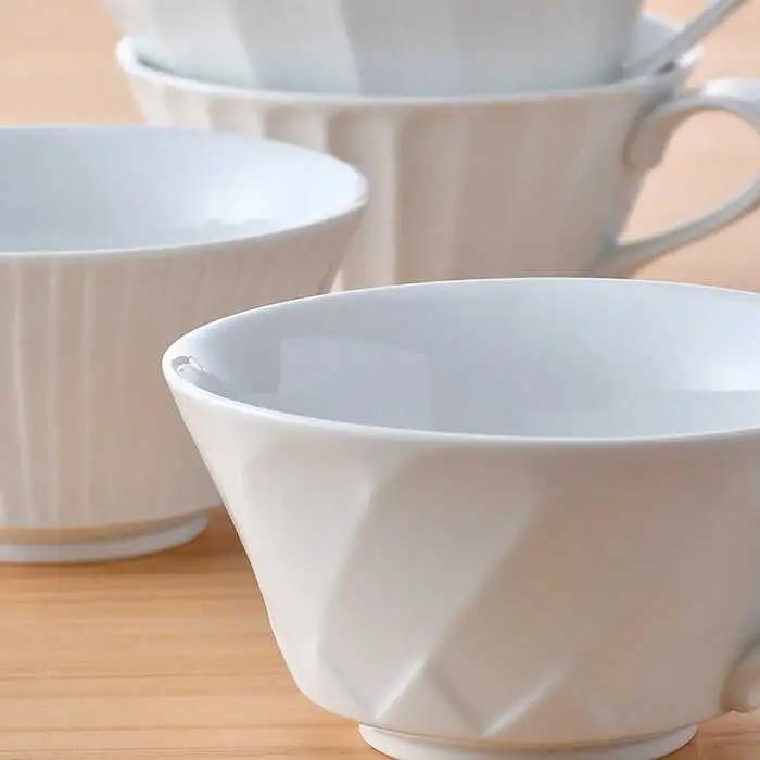 【波佐見焼】 スープマグ 4点セット マグカップ スープカップ  食器 皿 【一真窯】 [BB29]  波佐見焼
