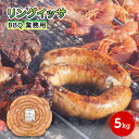 【ふるさと納税】リングイッサ BBQ 業務用 5kg　【 生ソーセージ 肉本来の旨味 特大生ソーセージ ジューシー バーベキュー パーティー ブラジル式生ソーセージ 】